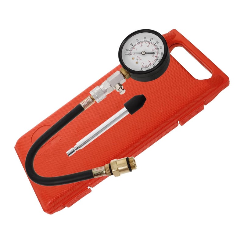 مجموعة اختبار ضغط محرك احترافية مقياس ضغط أسطوانات السيارات لصيانة السيارات - Image 2