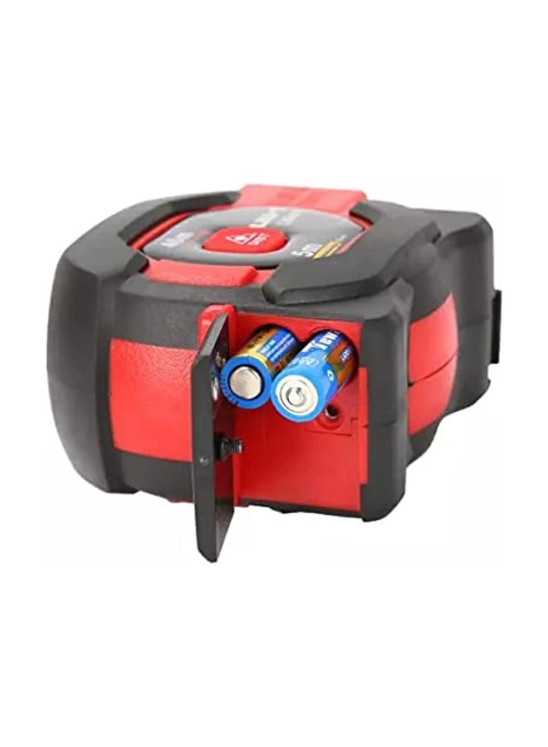 40 Meter Single Button Laser Distance Meter With 5 Meter Tape 2-In-1 Digital Distance Infrared Gauge Range Finder Tapeline Lcd Measuring Tape - Lm40T