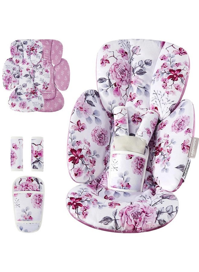 mamatepe Infant Car Seat Insert Babybody Support for Newborn Infant Toddler, Soft Breathable Fabric, Compatible with 3 to 5 Point Harness Systems, Fit for Carseats, Strollers, Swing - Image 1