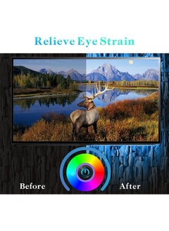 إليش شريط إضاءة LED للتلفزيون بطول 5 أمتار، أضواء شريطية LED RGB لأجهزة التلفزيون مقاس 65-75 بوصة مع مزامنة الصورة والإضاءة الخلفية  - Image 3