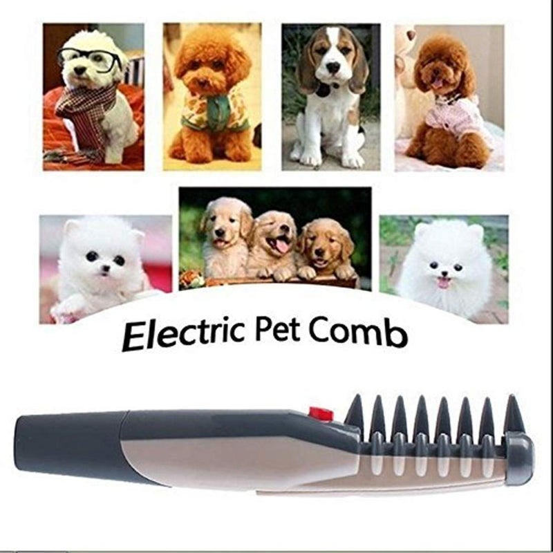 EBOFAB Electric PET Grooming Comb Hair Trimmer for Cat/Dog Comb Brush Tool - Image 1