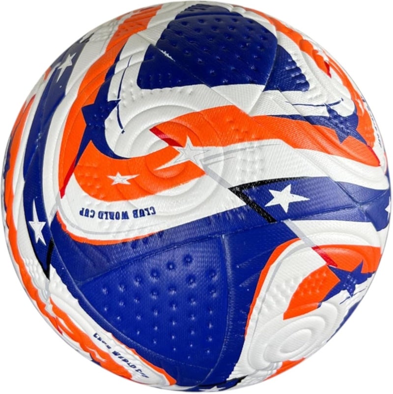 MD StayFit Club World Cup Football, Professional Match Ball,Stars Design, Competition Grade Soccer Ball