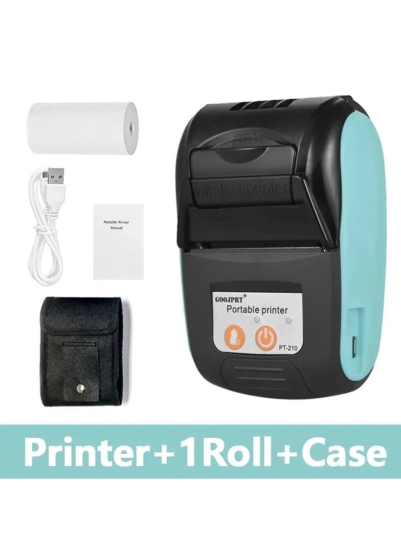 GOOJPRT Thermal Printer 58mm Handheld Portable Meituan Handheld Bluetooth Takeaway Receipt Printer 