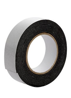 LAWAZIM Snail Double Sided Mounting Tape -6 Piece 1.8cmx2m- Waterproof Weather-Resistant Removable Reusable Heavy Duty High-Tack Black Double Faced Adhesive Tape for Home Improvement Crafting and DIY Projects  - Image 1