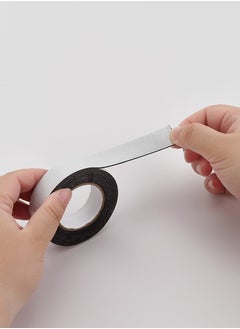 LAWAZIM Snail Double Sided Mounting Tape -6 Piece 1.8cmx2m- Waterproof Weather-Resistant Removable Reusable Heavy Duty High-Tack Black Double Faced Adhesive Tape for Home Improvement Crafting and DIY Projects  - Image 3