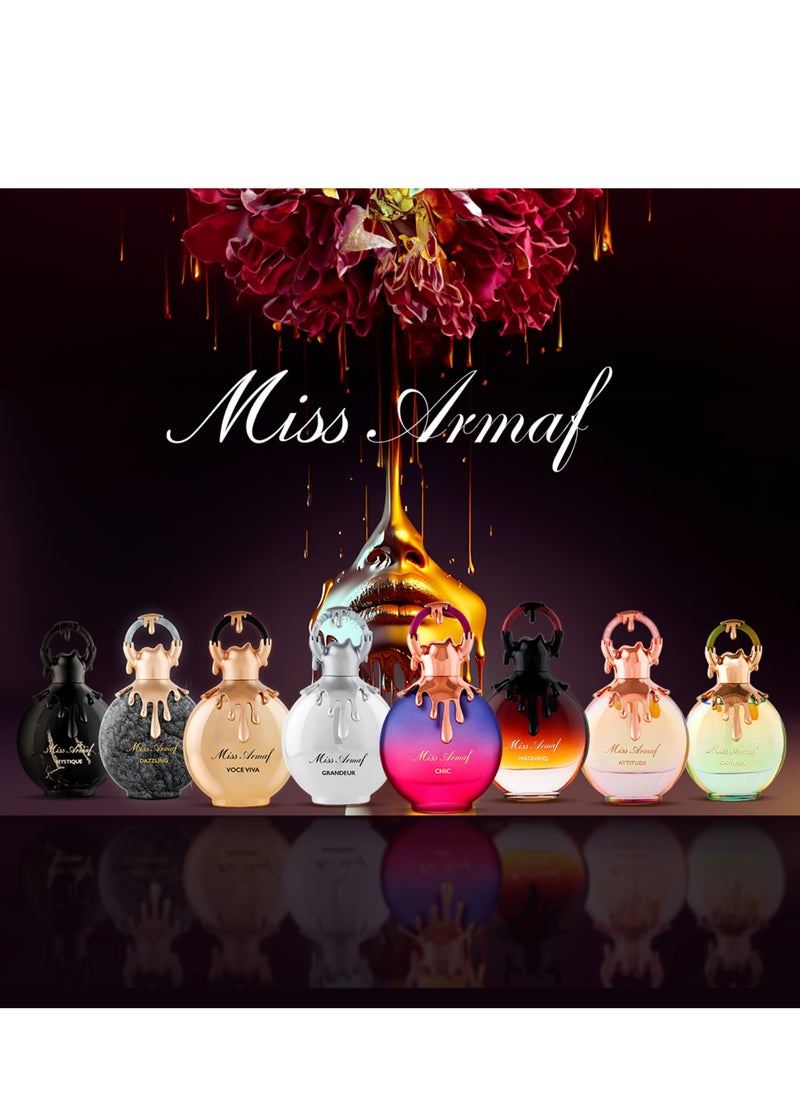 Armaf - عطر ارماف للنساء مس ارماف اتيتيود او دي بارفان 100 مل للنساء، عطر يدوم طويلاً، متعدد الالوان - Image 1