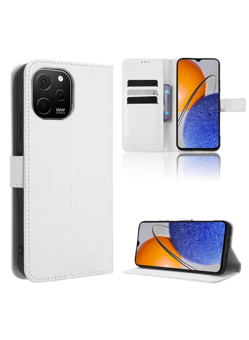 Huawei Nova Y61 Case Cover Protector Accessories Leather Stand Wallet Flip Magnetic Phone shell Wallet phone Back Cover with Card Slots  - Image 3