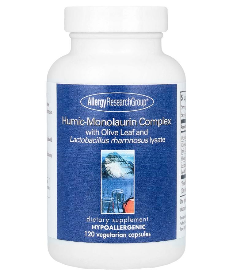 Allergy Research Group Humic-Monolaurin Complex 120 Vegetarian Capsules