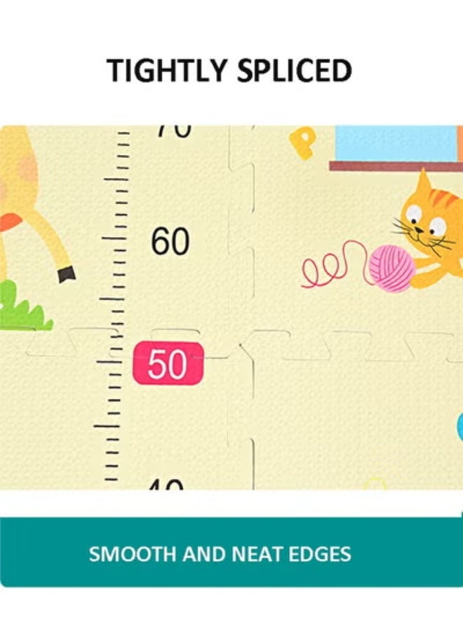Baby Play Mat,4 Pcs Soft EVA Baby Play Mat – Alphabet Puzzle Floor Mat for Kids, Tummy Time & Crawling Mat, Double-Sided Water-Resistant Foam Mat for Infants & Toddlers, Indoor & Outdoor Use, 60×60cm - Image 5
