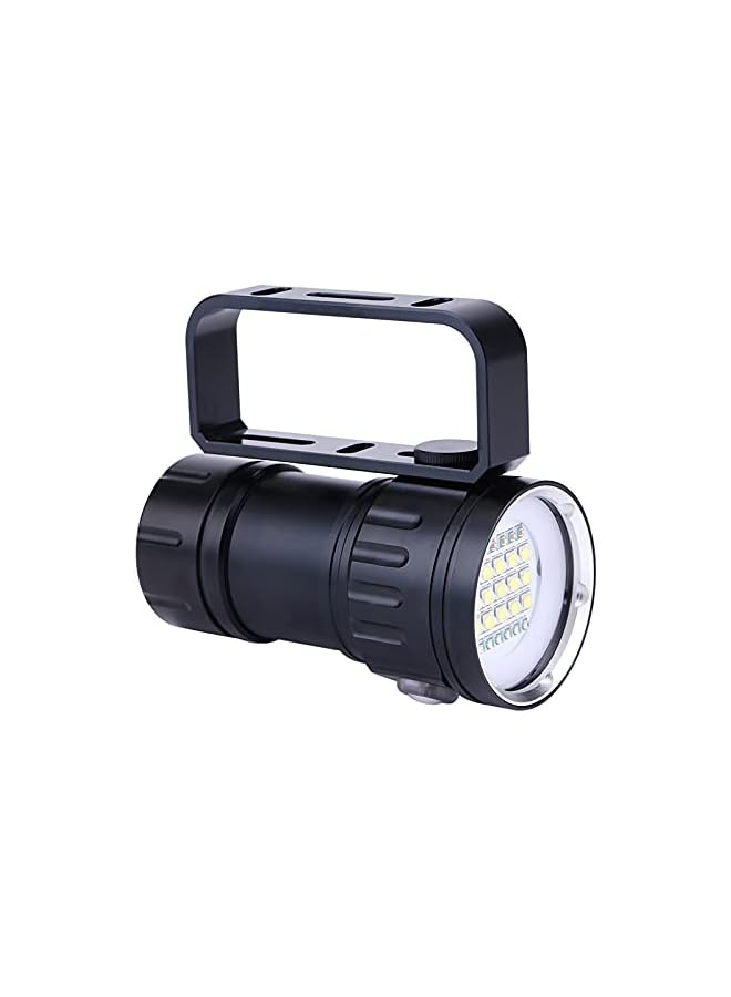 PROMASS Diving Flashlight, 18000Lm Super Bright Dive Light IPX8 Waterproof Aluminum Alloy Underwater Torch Light for Under Water Outdoor Camp - Image 2
