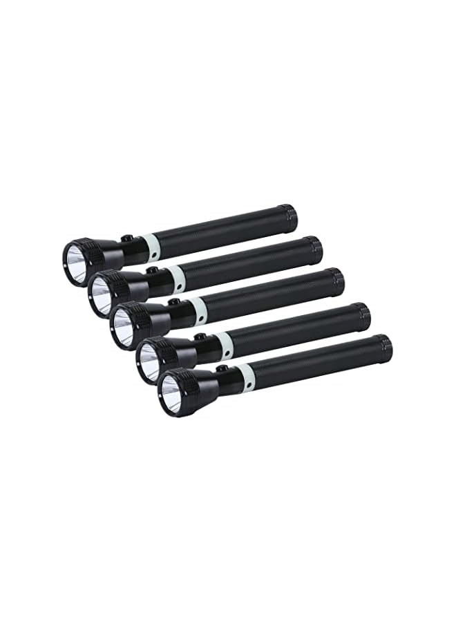 Olsenmark Rechargeable Super Bright CREE-XPE LED Flashlight 5-Pieces - Image 3