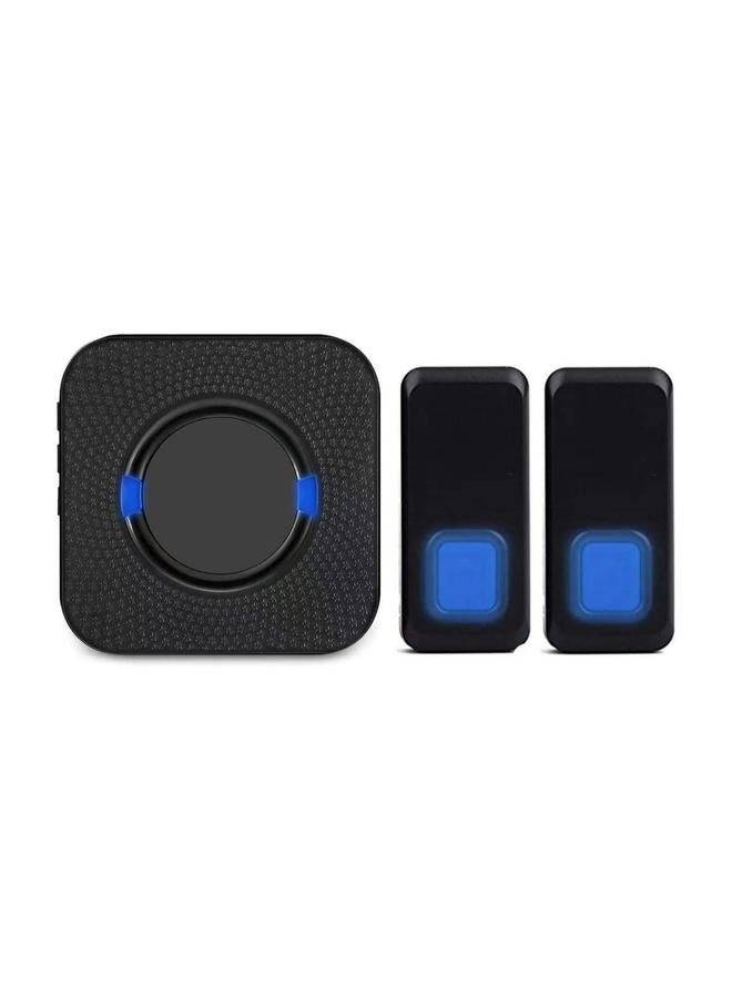 HOMESTAR Wireless Doorbell Waterproof With 2 Remote Push Buttons and 1 Receiver for Office Home  - Image 1