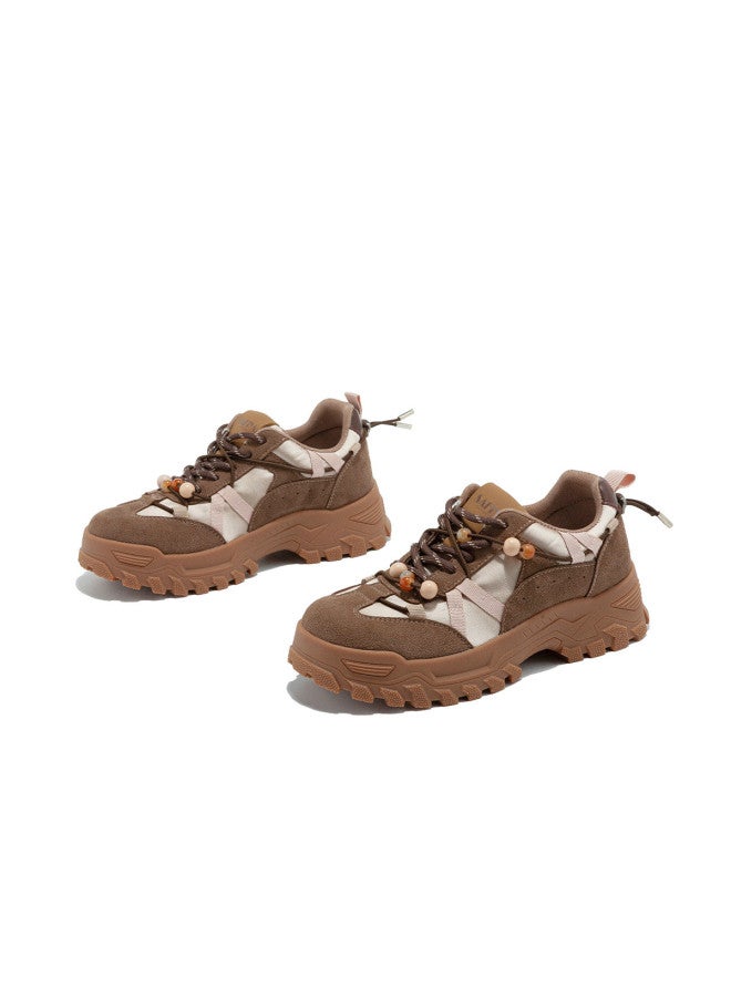 SAFIYA Saturday Platform Chunky Dad Shoes Women 2025 Autumn Retro Workwear Outdoor Height-increasing Versatile Casual Sneakers - Image 2