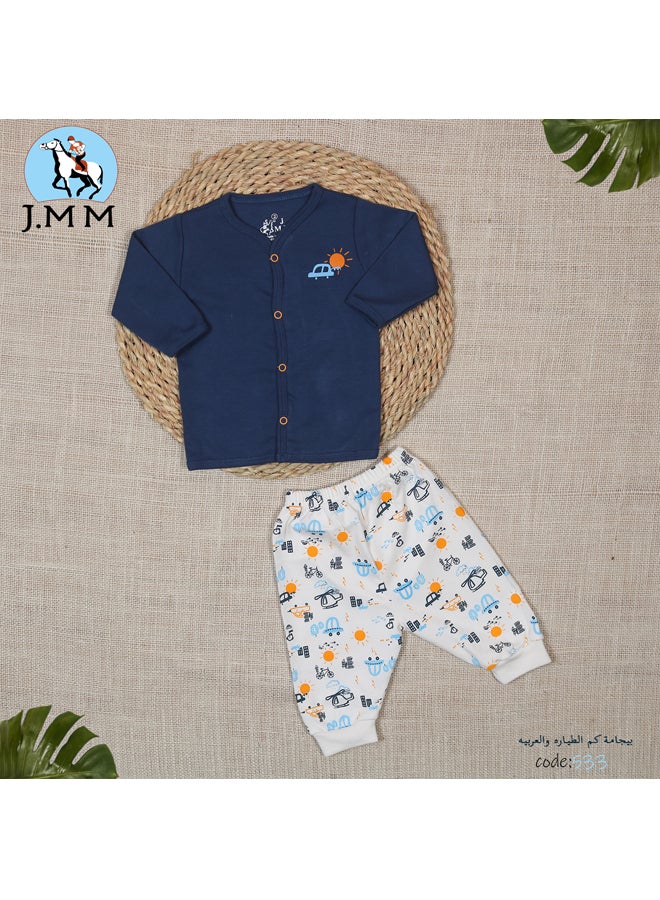 JOCKEY Baby Boy  Fall Pajama Set