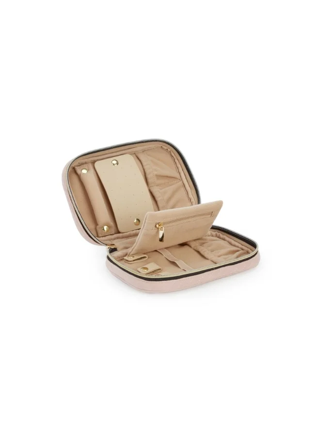 Bagsmart  BAGSMART Soft Pink Belle Jewelry Organizer  | Best Price UAE