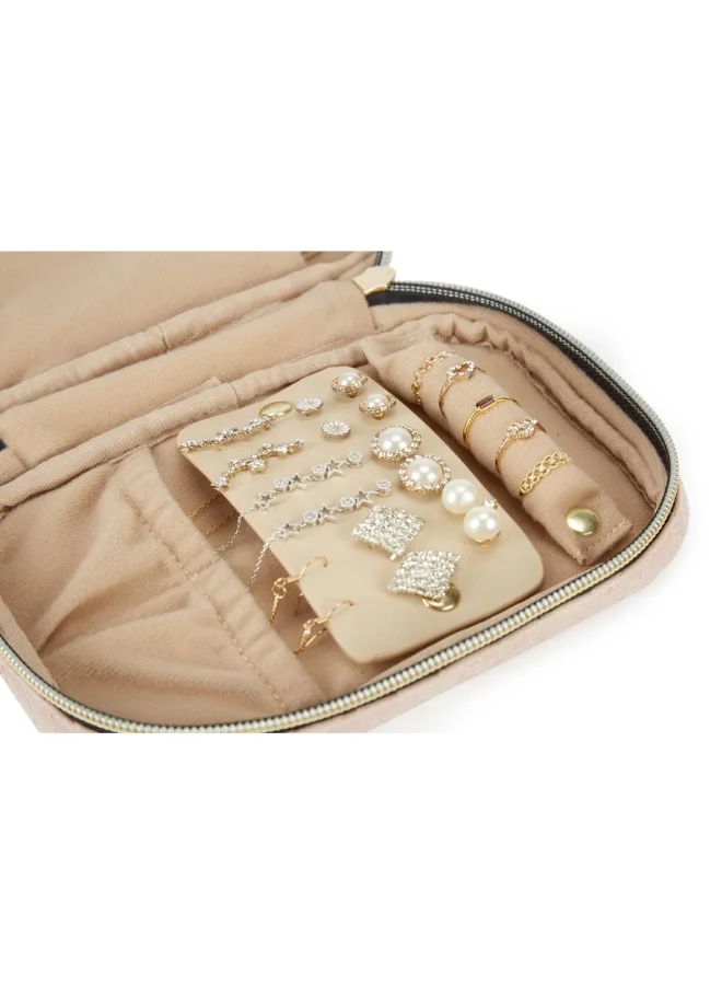 Bagsmart  BAGSMART Soft Pink Belle Jewelry Organizer  | Best Price UAE