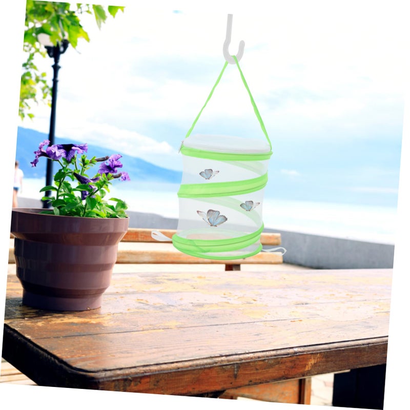 Butterfly Observation Cage Mesh Portable with Toy Lightweight for Hanging and Observing - Image 5