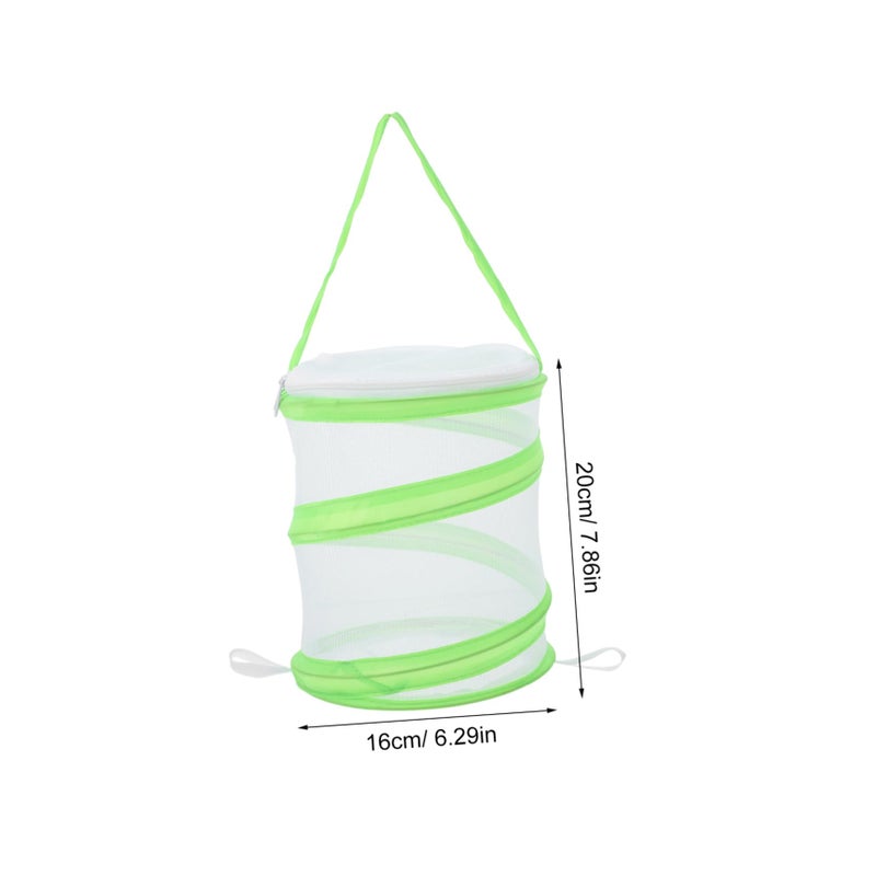Butterfly Observation Cage Mesh Portable with Toy Lightweight for Hanging and Observing - Image 3