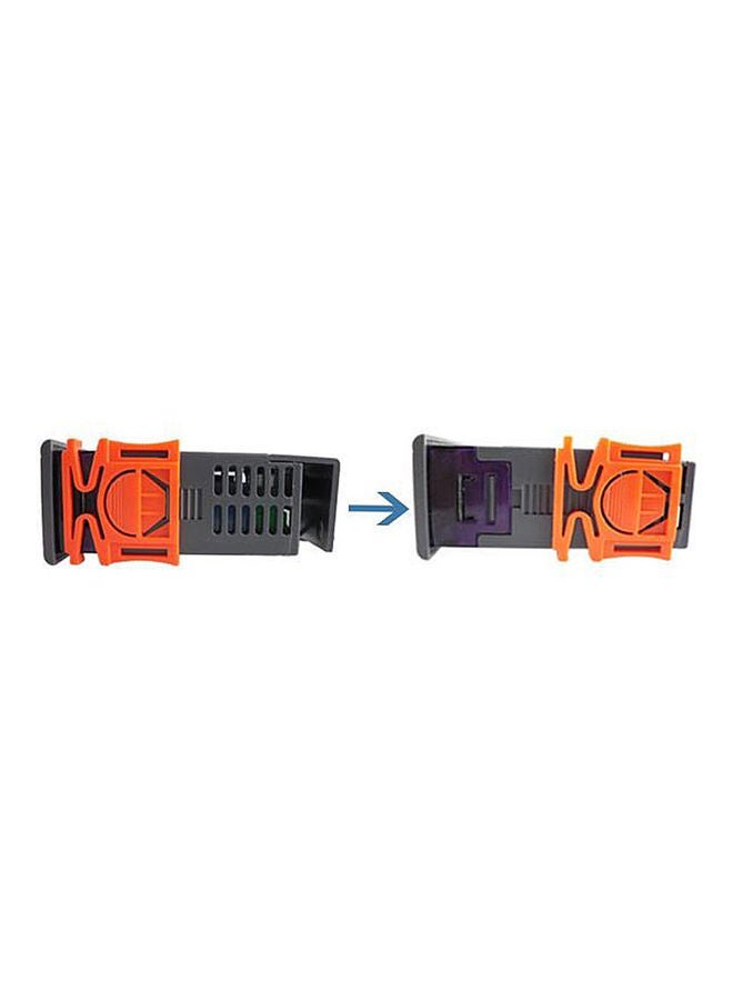 نيبمينينت جهاز تحكم 10 أمبير رقمي للتحكم بدرجة الحرارة ومزود بجهاز استشعار لون برتقالي-لون أسود - Image 3