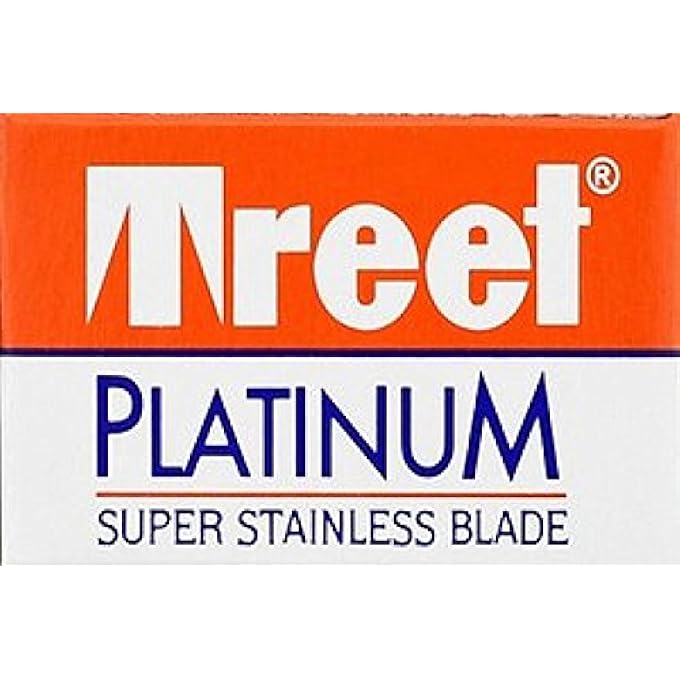 Treet Platinum Super Stainless DoubleEdge Blades  10 razor blades
