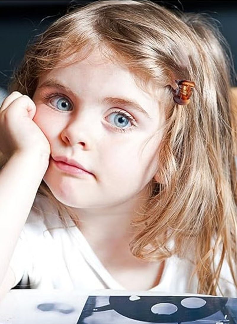 48Pcs Small Hair Clips, Mini Hair Claws, Durable Hair Clamps for Women Girl, Hair Decroation Buns, Pining Bangs, Strong Grip, Multifunction Clamp Clips(24 Black, 24Brown) - Image 3