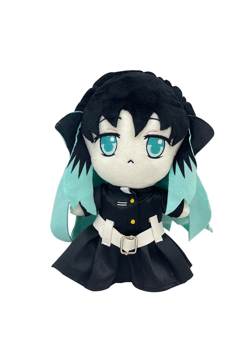 tokito Muichiro - 9.8inch Cartoon Anime Character Plush Toy Tokitou Muichiro Figure Cute Soft Pillow Cosplay Props for Kids Game Fans, - Image 1