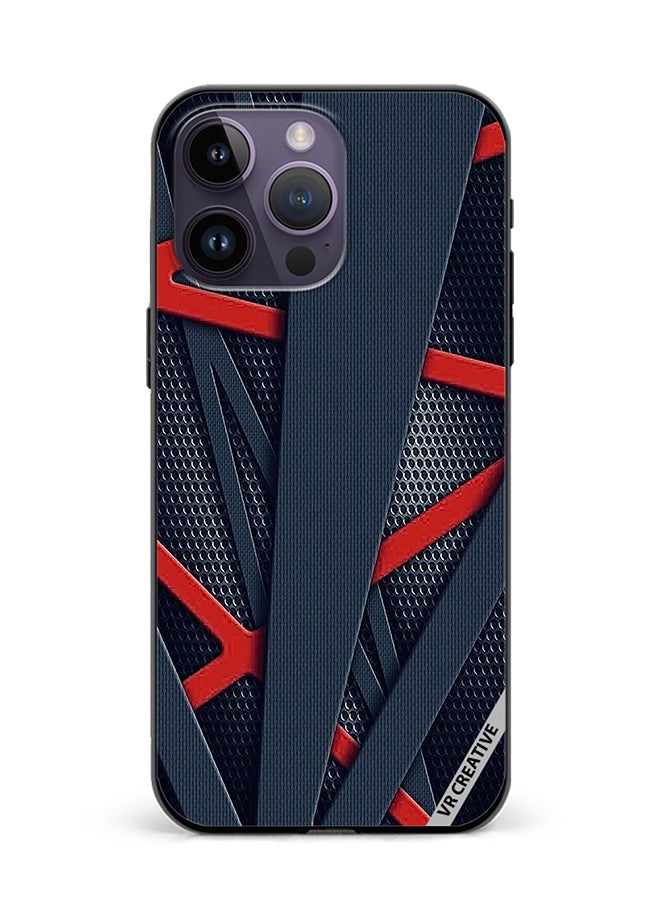 VR CREATIVE Protective Case Cover For Apple iPhone 15 Pro Max Abstract Design Multicolour - Image 1