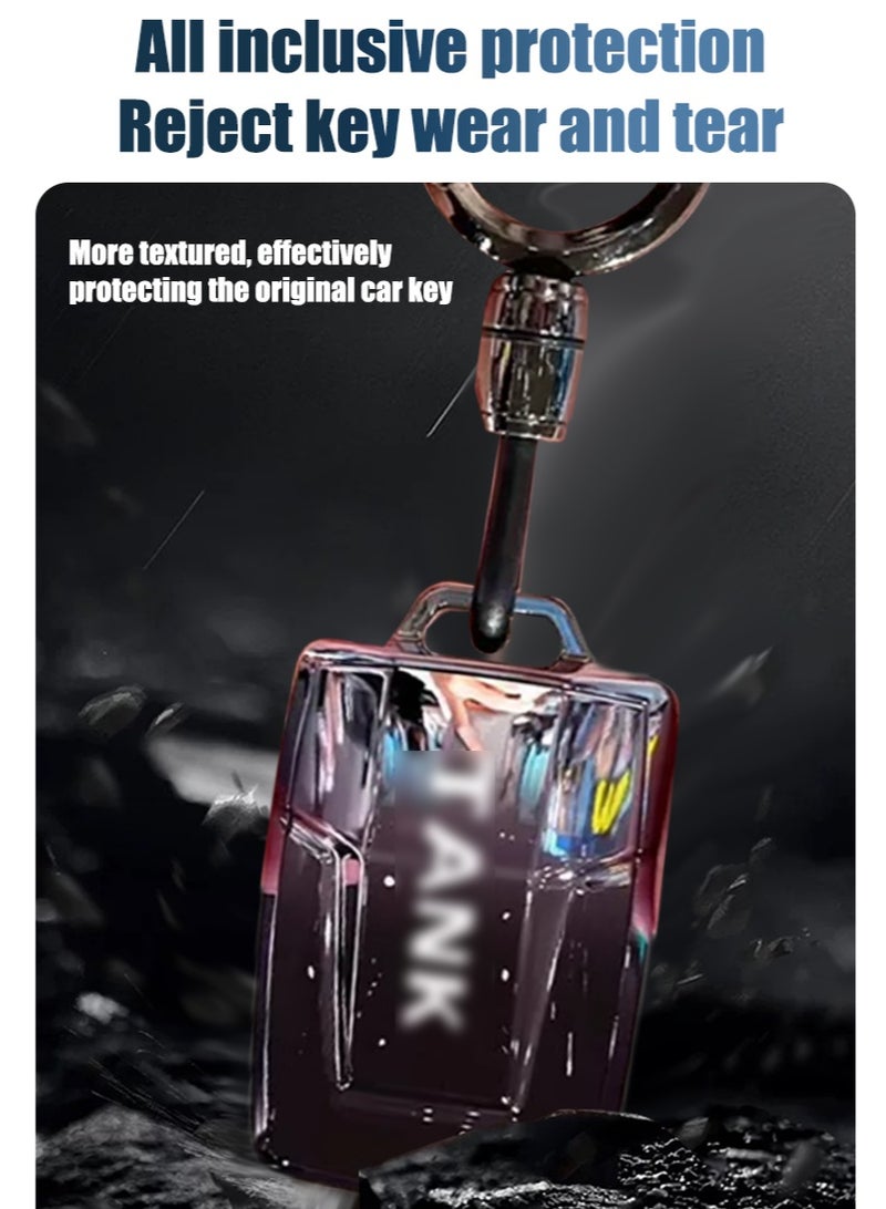 Suitable for tank car key protector, perfectly wrapping car keys, completely protecting car keys, wear-resistant, simple, elegant, fashionable and beautiful. - Image 3