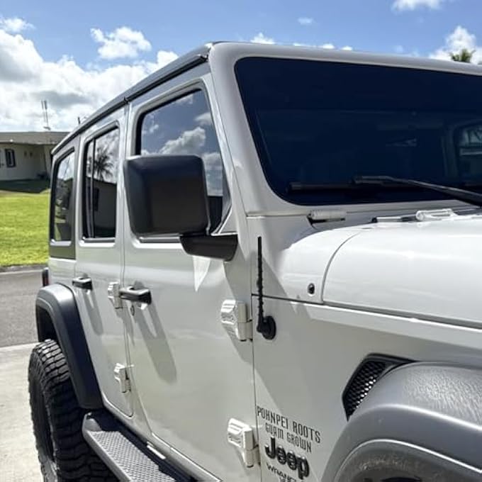 VOFONO Jeep Antenna  Fits Wrangler Gladiator Jk Jl Jt Unlimited Rubicon Sahara 20072023 8 Inch Replacement Antenna - Image 3