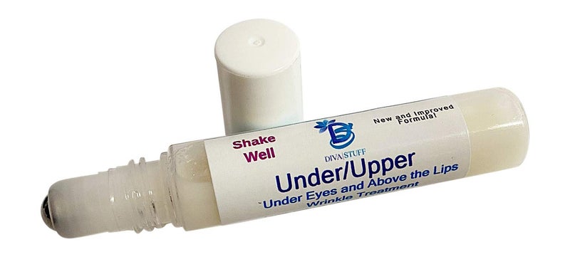 Diva Stuff UnderUpper Under Eye and Above The Lips Wrinkle Treatment New and Improved Formula With Manuka Honey Hyaluronic Acid Argan Oil Papaya Marine Collagen and More