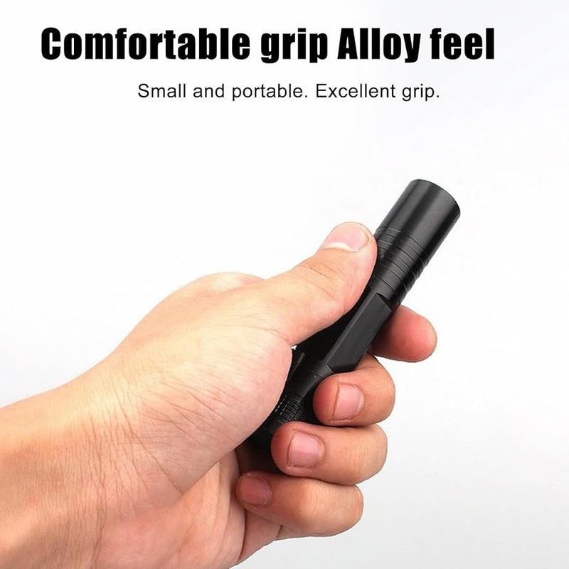 High Lumen LED Metal Flashlight Handheld Outdoor Battery Powered Small Light - Image 5