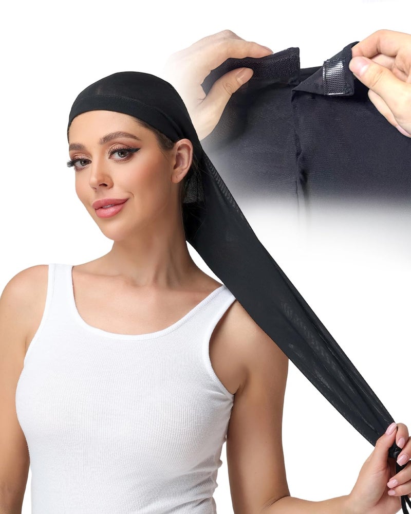 Neacus 28â€ Adjustable Hair Weave Sleeve for Locs - Suitable for Head Circumference Ranging From 18 Inches to 27 Inches,Can Wrap Hair In All Directions, Comfortable And Breathable. - Image 1