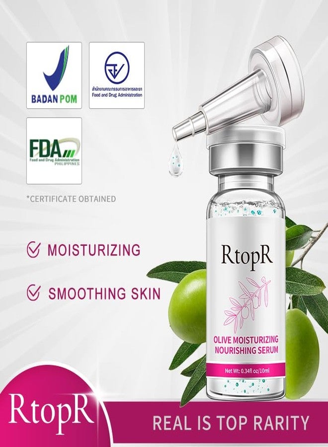 RtopR Olive Moisturizing Nourishing Serum, Moisturizing Deeply, Smoothing Skin, 0.34 Fl Oz (Pack of 1) - Image 4