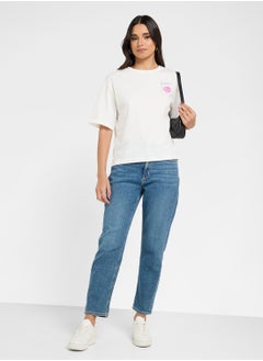 VERO MODA Vmtrine Thilde Short Sleeve T-Shirt  - Image 4