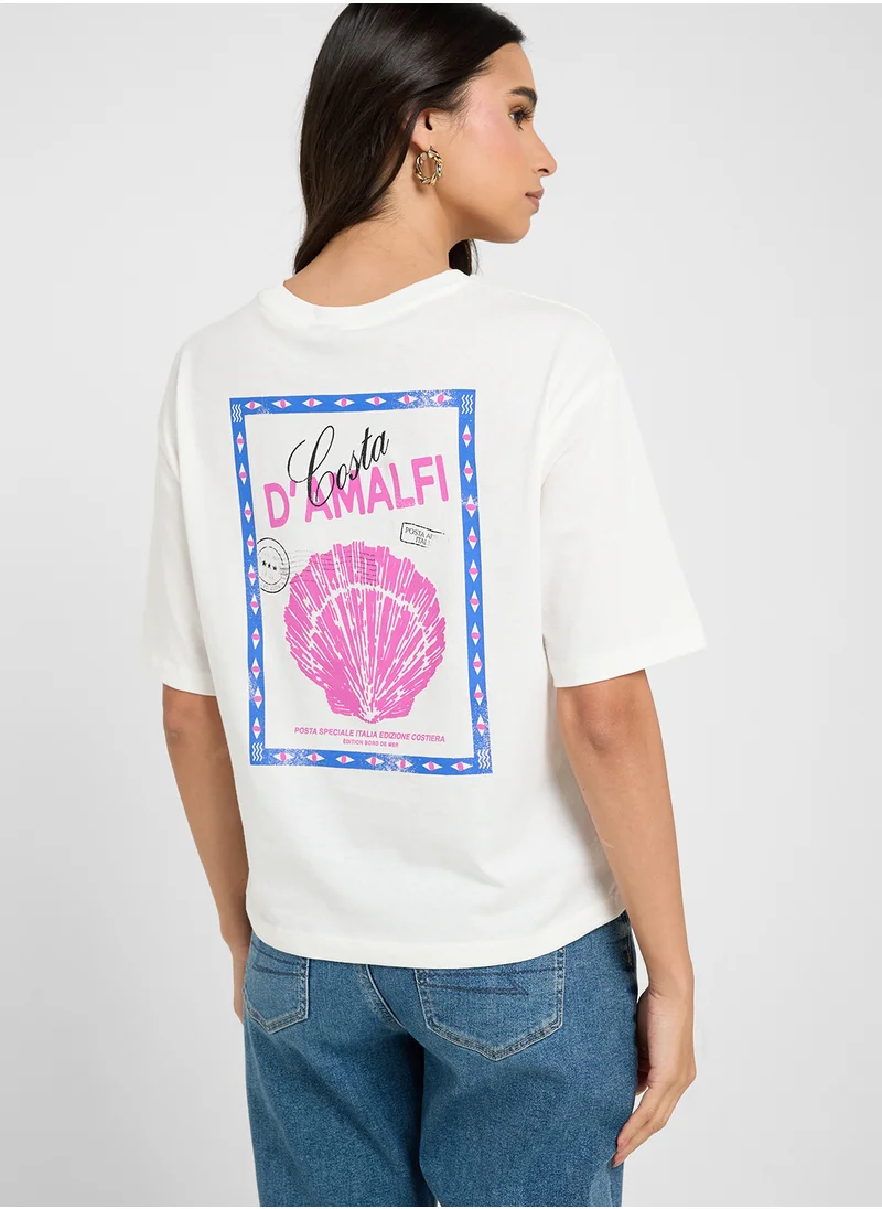 VERO MODA Vmtrine Thilde Short Sleeve T-Shirt