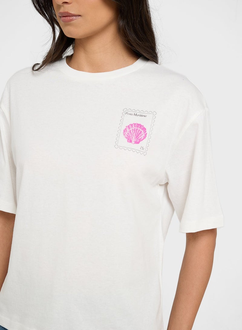 VERO MODA Vmtrine Thilde Short Sleeve T-Shirt - Image 3