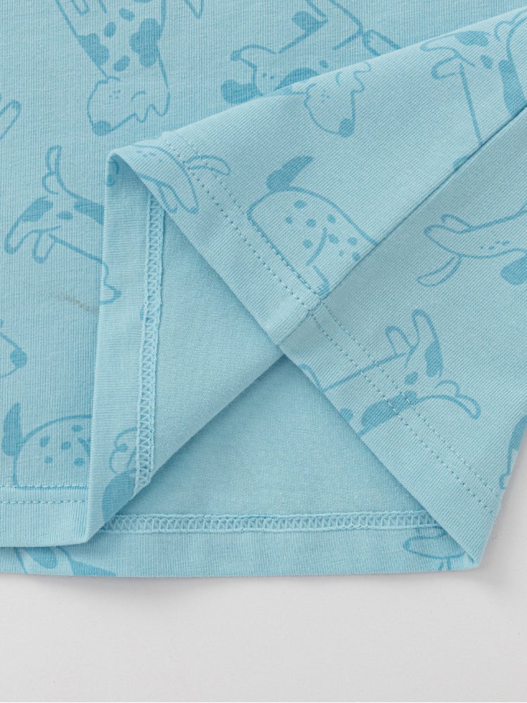 بالابالا طقم فانيلات قطنية بدون أكمام من قطعتين للأولاد - Image 4