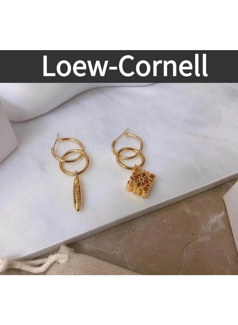 Loew-Cornell Spanish Luxury Style Graphic Single Earring Gold - Image 4