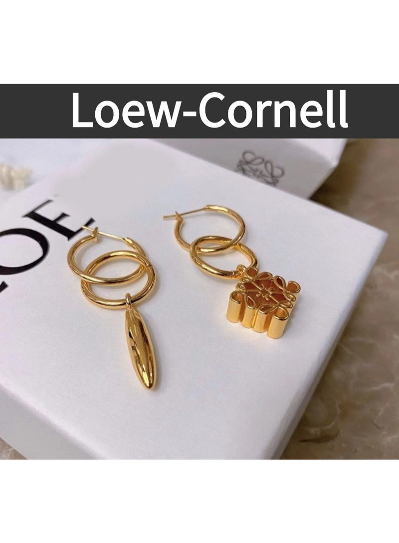 Loew-Cornell Spanish Luxury Style Graphic Single Earring Gold - Image 1