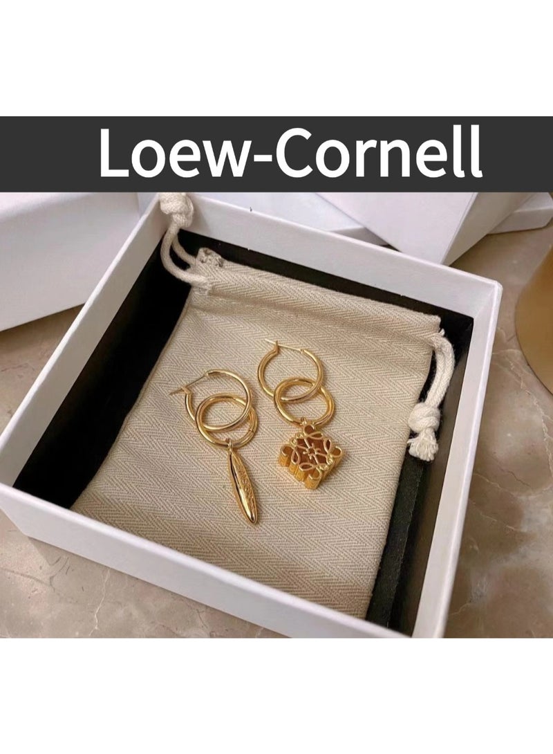 Loew-Cornell Spanish Luxury Style Graphic Single Earring Gold - Image 5