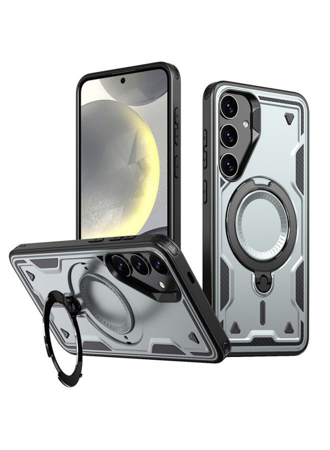 For Samsung Magnetic Attractive Phone Case Armor Unlimited Charging Protective Cover  Samsung a15 5g/4g 