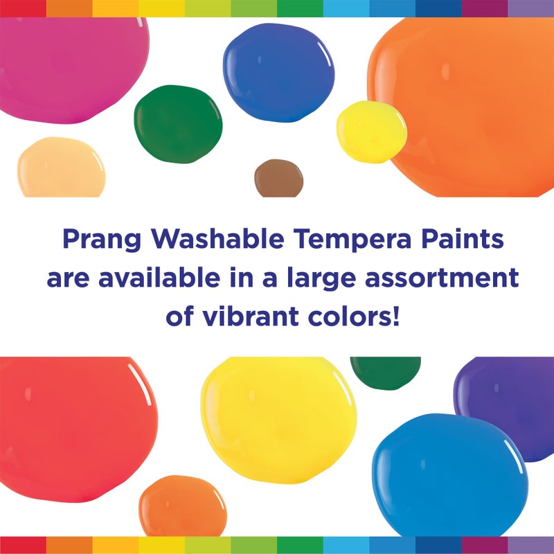 Prang Washable Tempera Paint, White, 16 Oz., 1 Count - Image 5