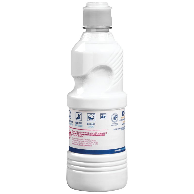 Prang Washable Tempera Paint, White, 16 Oz., 1 Count - Image 2