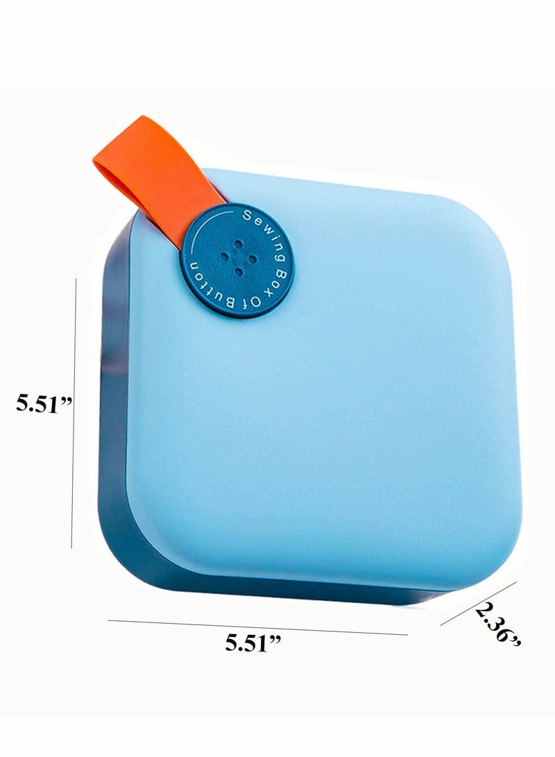 Excefore Sewing Kit, Sewing Kit for Adult, Sewing Kit for Home, Sewing Kit Box for Easy Carrying and Storage,Suitable for Student,Travel,Home Sewing Set for Beginners, Blue - Image 5