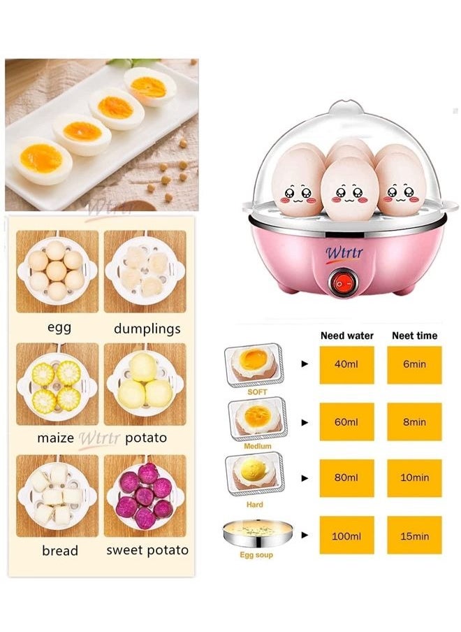 Wtrtr - Multifunctional Electric Egg Boiler and Steamer with Auto Shut Off - Image 1