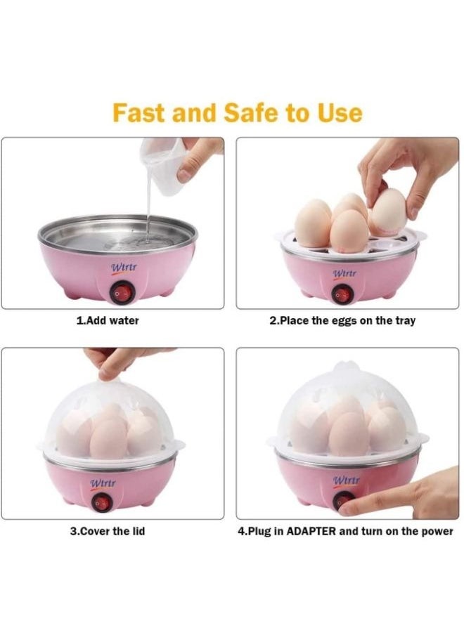 Wtrtr - Multifunctional Electric Egg Boiler and Steamer with Auto Shut Off - Image 1