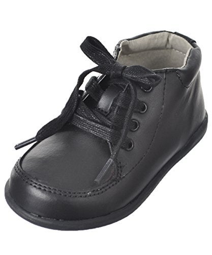 Josmo Boys' Daniel First Walker Shoe, Black, 4 Wide US Toddler - Image 1