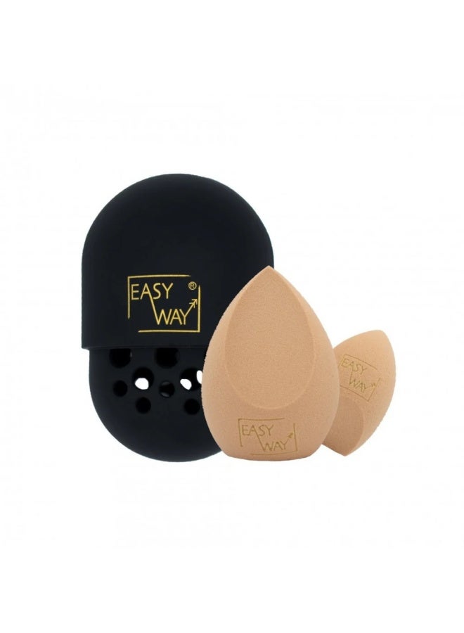 EASY WAY Soft Skin Easy Way + Built-in Sponge Foundation Set with Original Sponge Bag - Image 2