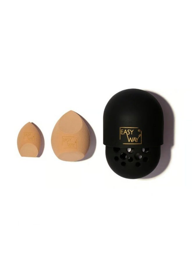 EASY WAY Soft Skin Easy Way + Built-in Sponge Foundation Set with Original Sponge Bag - Image 3