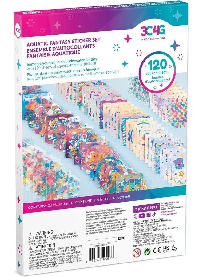 Make It Real Aquatic Fantasy Fintastic Sticker Set - Image 4